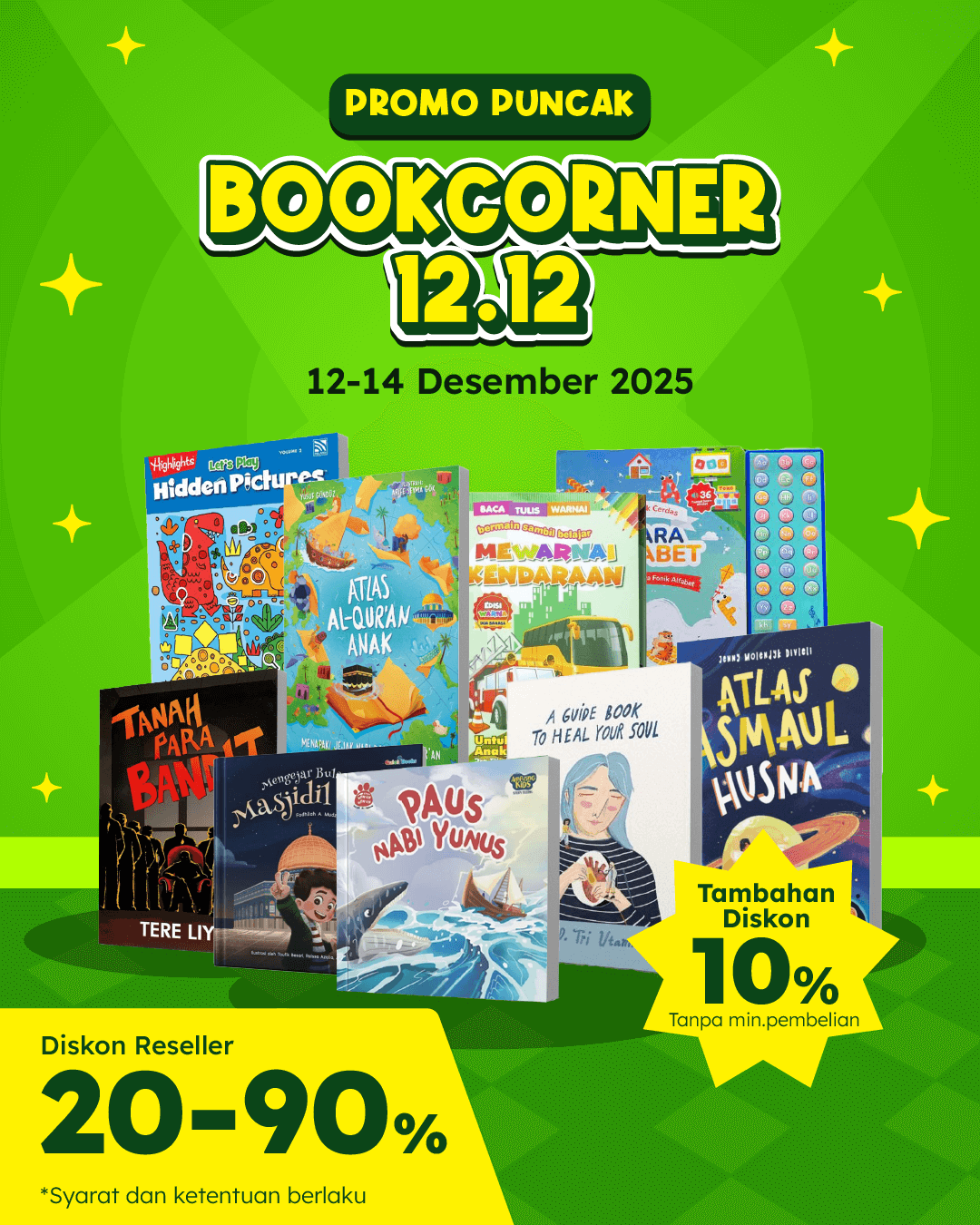 PUNCAK PROMO 12.12 SPECIAL TAMB DISC 10 PERSEN