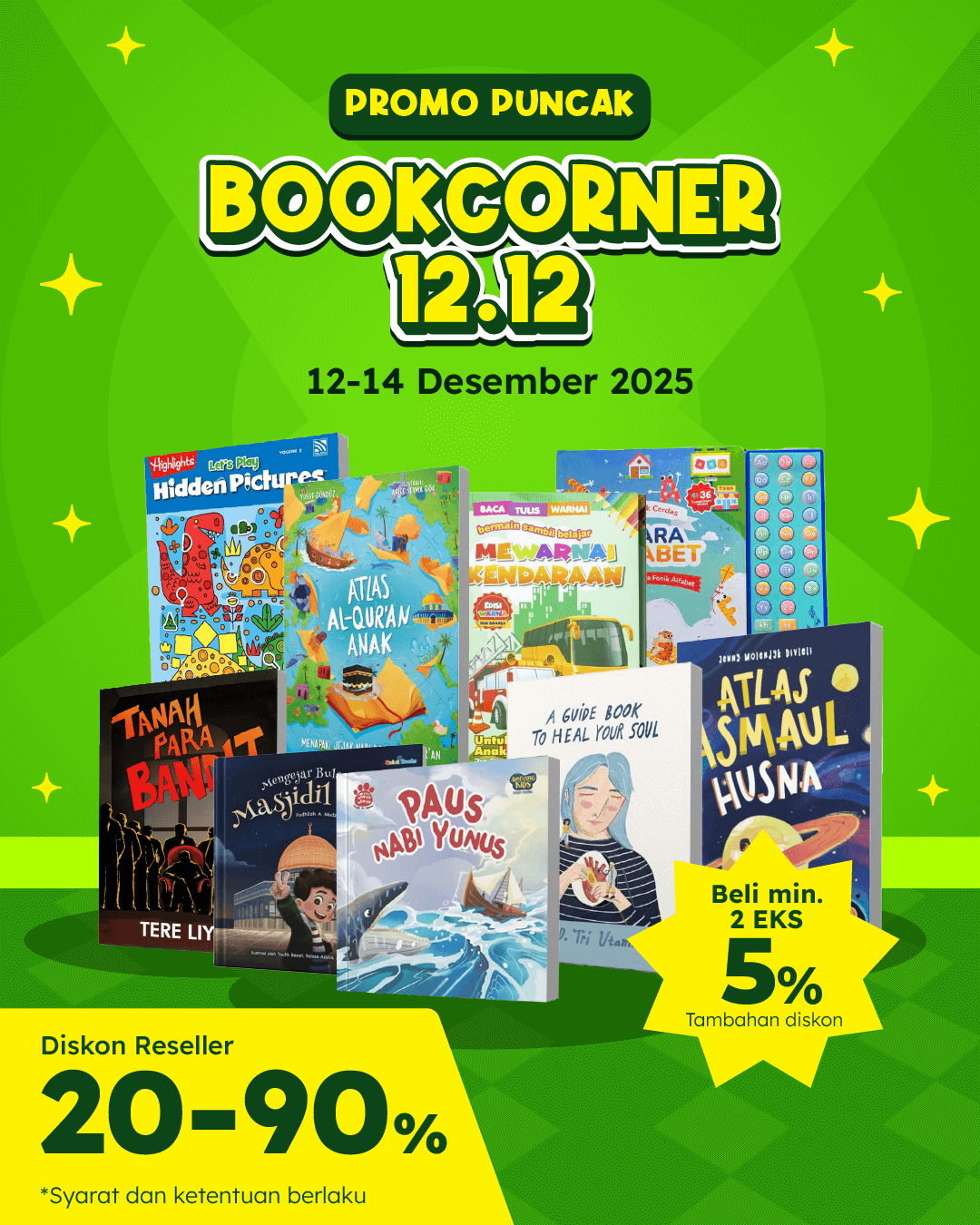 PUNCAK PROMO 12.12 BELI MIN 2 EKS TAMB 5 PERSEN